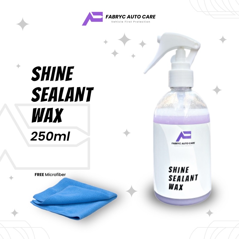 Jual SHINE SEALANT WAX Pengkilap Mobil Motor Dengan Efek Daun Talas