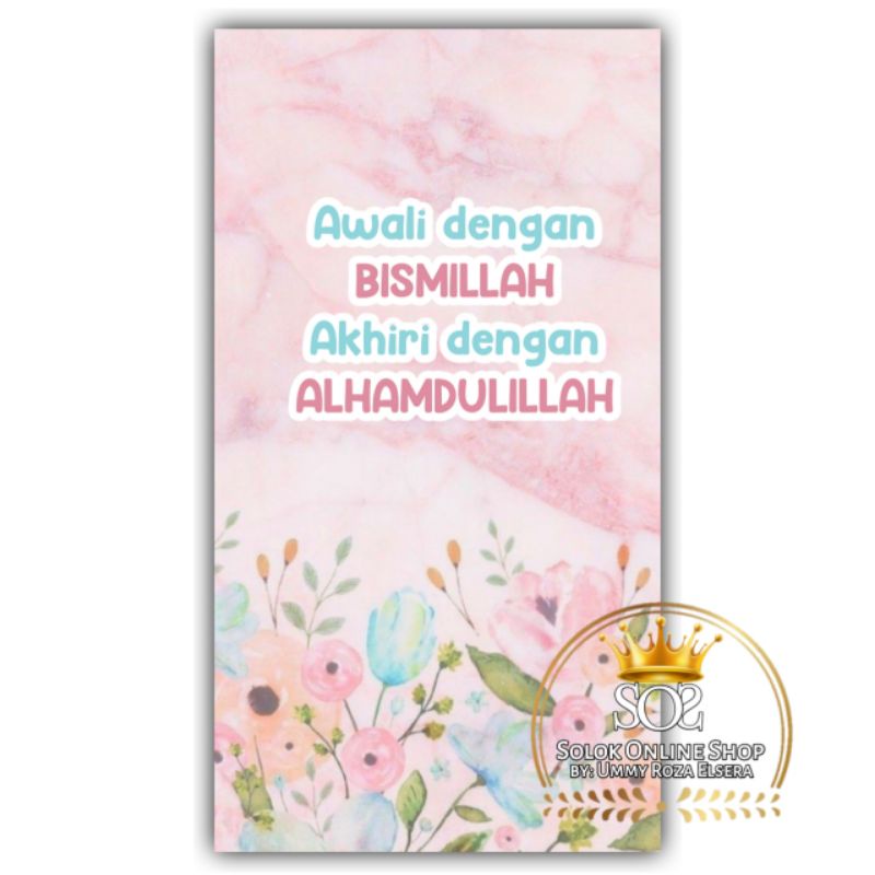 Jual TEMA/QUOTES SAVING CHALLENGE Kertas Binder | Shopee Indonesia