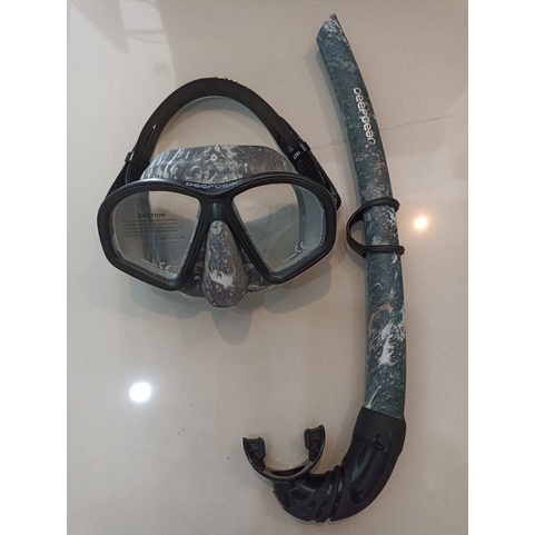 Jual Masker Snorkel Kacamata Freediving dan Spearfishing Mask Low ...