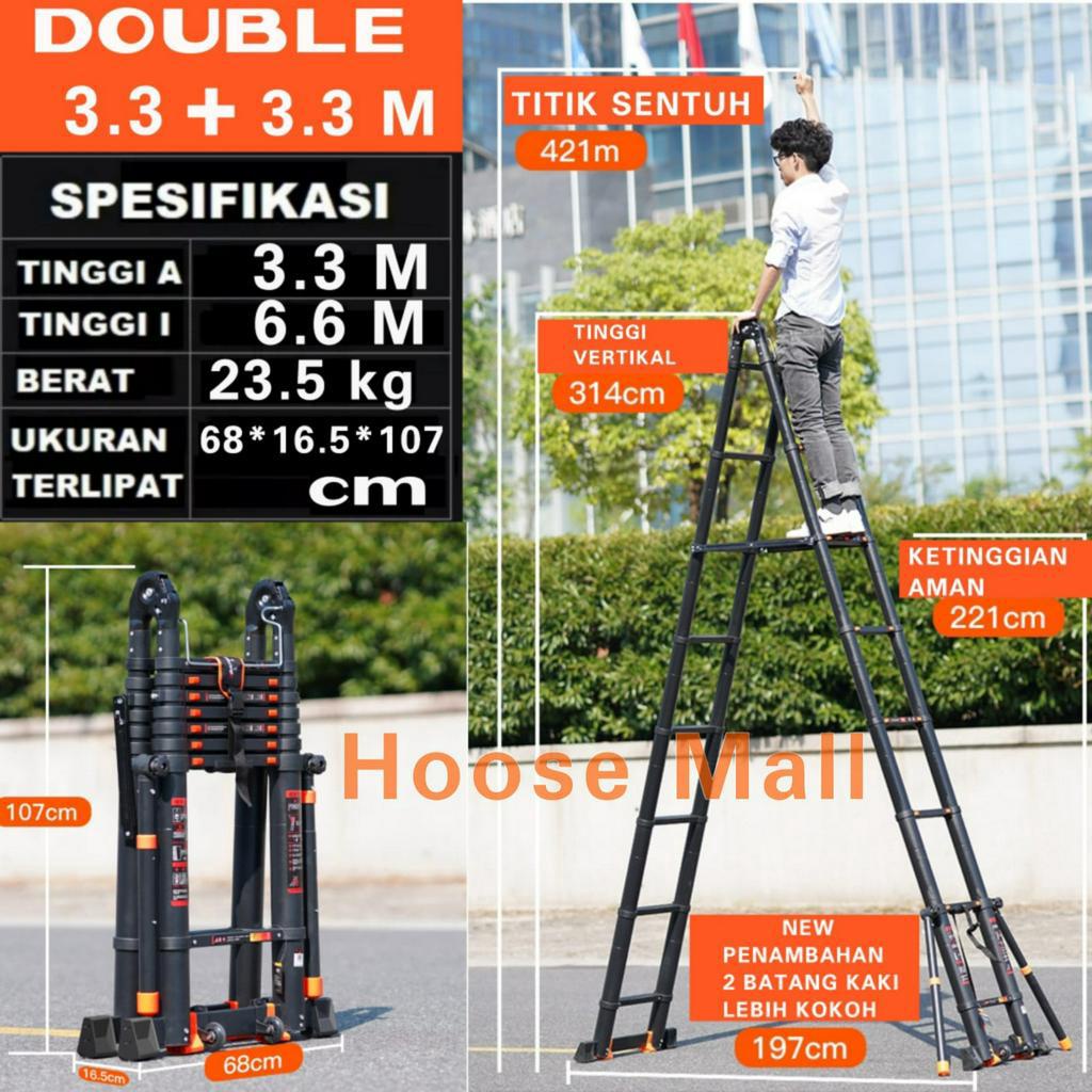 Jual Tangga Lipat Teleskopik Telescopic Multifungsi M M M M