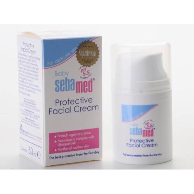 Jual Sebamed protective facial cream 50ml / sebamed baby protective ...