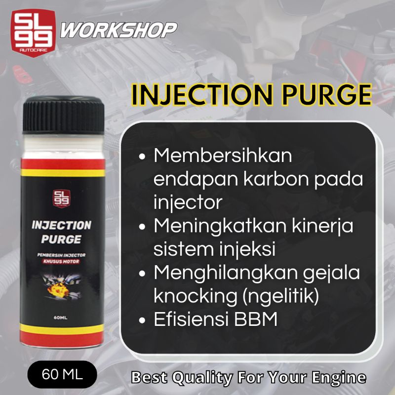 Jual SL99 Injection Purge 60ml Injector Cleaner Motor | Shopee Indonesia