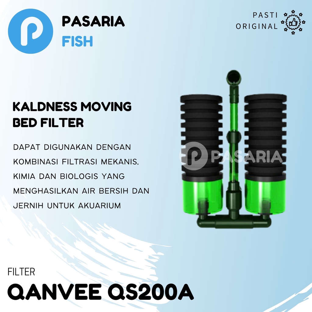 Jual Qanvee QS200A Bio Sponge/Filter/Spon untuk Aquarium Ikan/Udang