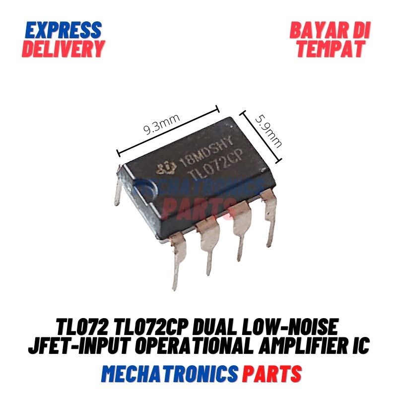 Jual Tl Tl Cp Dual Low Noise Jfet Input Operational Amplifier Ic