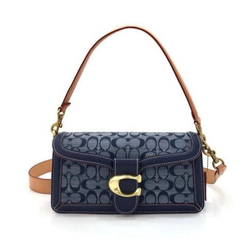 Jual Coach Tabby Shoulder Bag 26 In Signature Chambray(3700) BLUE