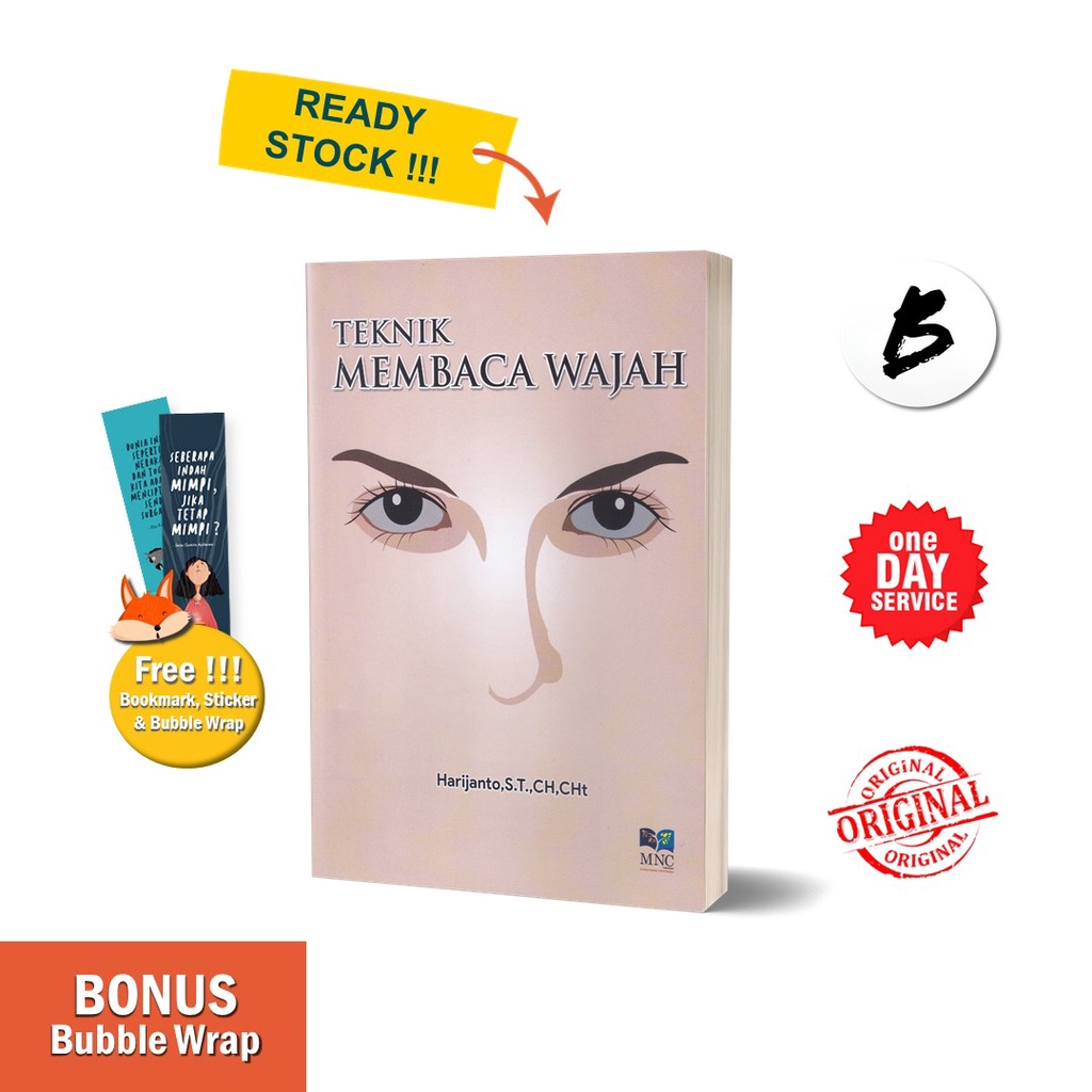 Jual Buku Teknik Membaca Wajah - Media Nusa Creative | Shopee Indonesia