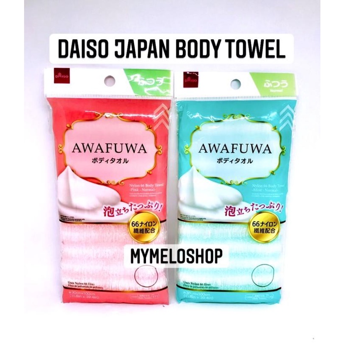 Jual Shower Puff Japan Daiso Body Towel / Body Cleaning | Shopee Indonesia