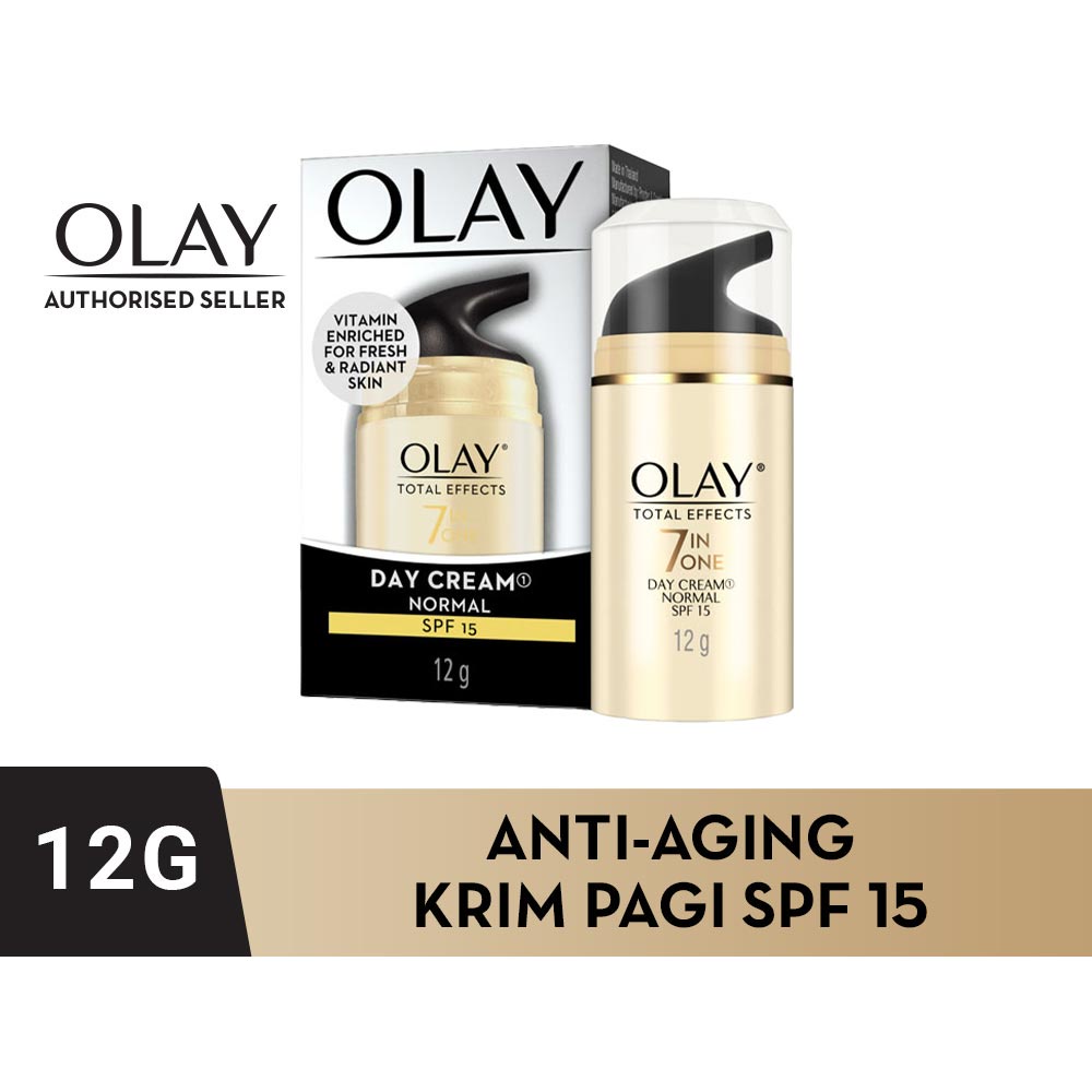 Jual Olay Total Effects 7in1 Spf 15 Niacinamide Day Cream Skincare Antiaging 12g Shopee Indonesia 1787