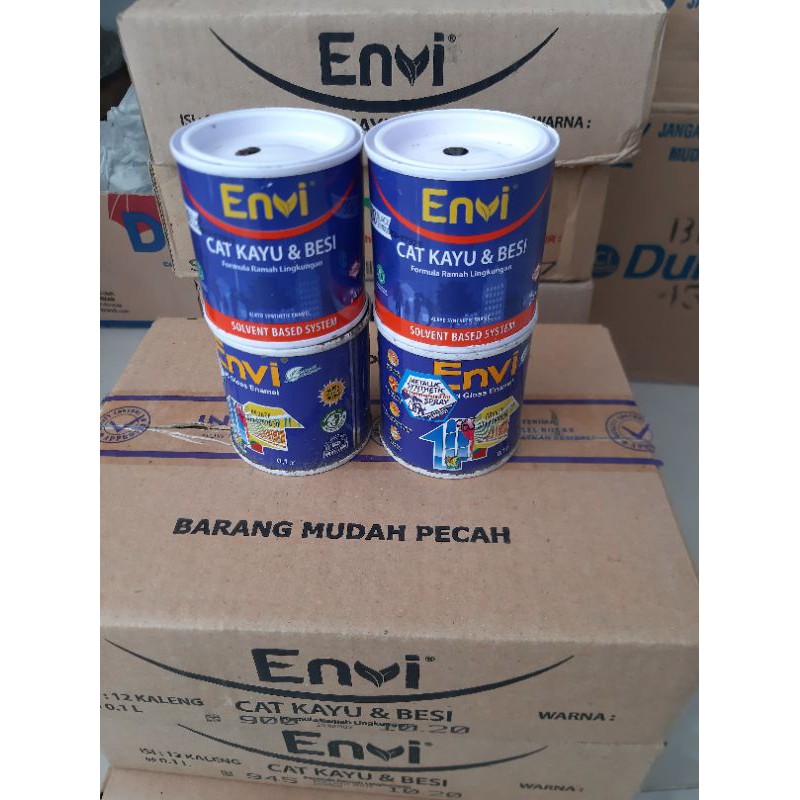 Jual Cat Minyak Besi Dan Kayu Envi 01ltr Shopee Indonesia 4016