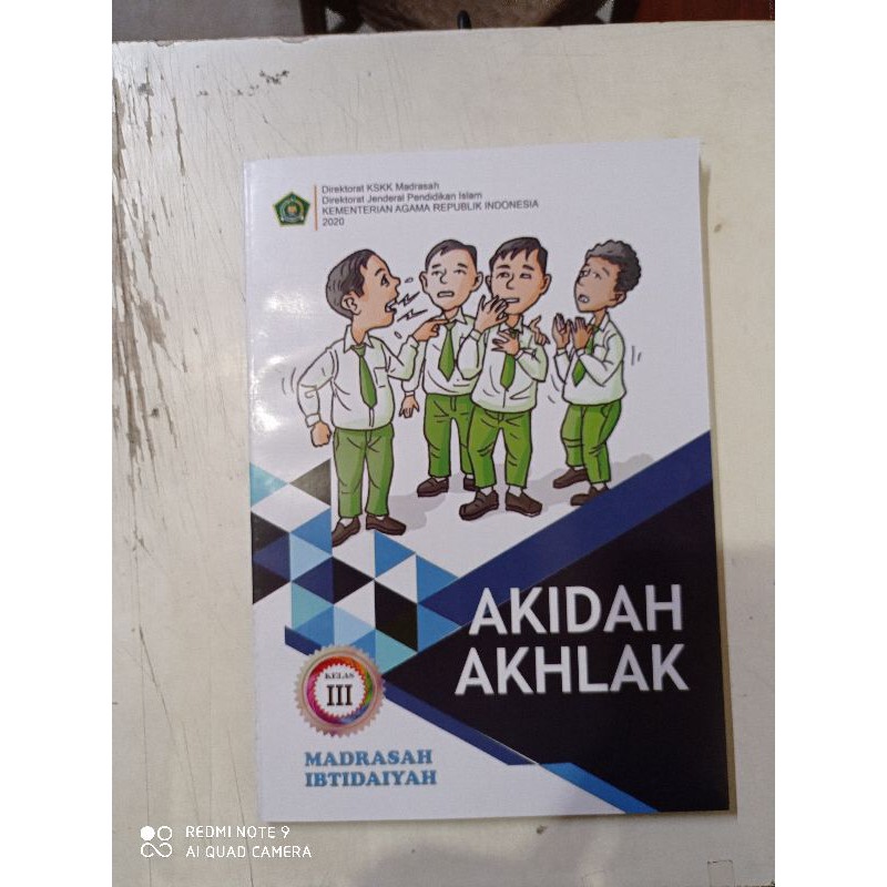 Jual Buku Siswa Akidah Akhlak Kelas 3 Revisi K13N Madrasah Ibtidaiyah ...