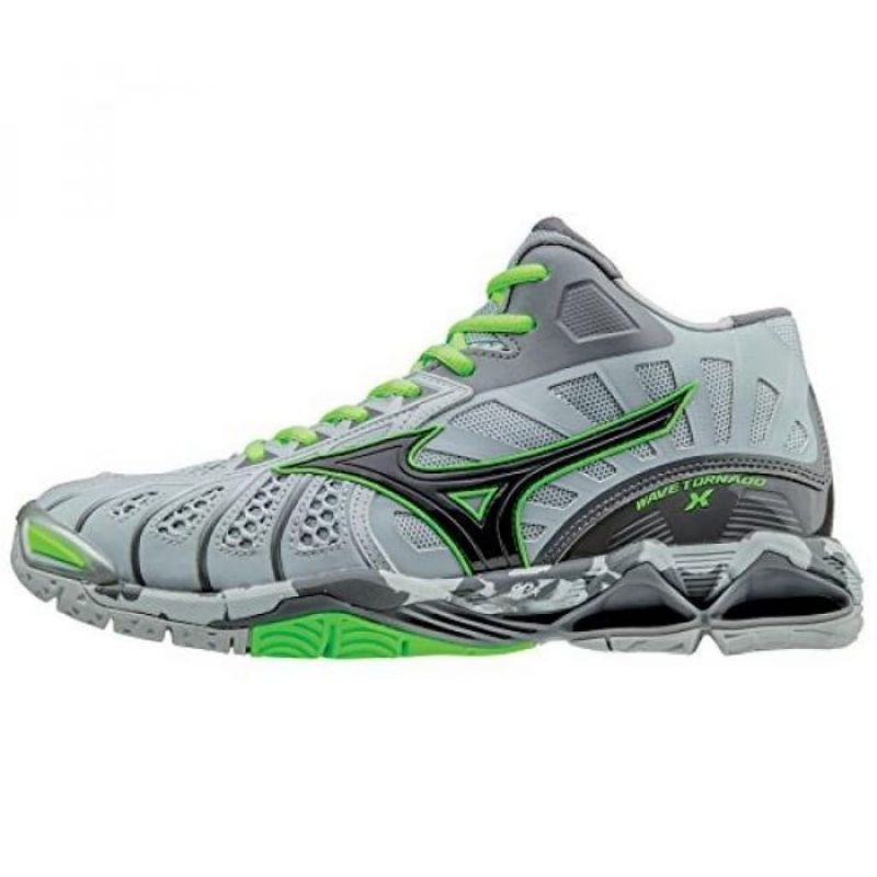 Jual SEPATU VOLLY MIZUNO WAVE TORNADO X MID HIGH RISE BLACK ORIGINAL Shopee Indonesia