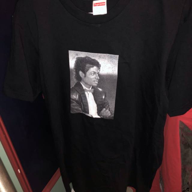 KAOS SUPREME MICHAEL JACKSON T SHIRT PRELOVED SECOND BEKAS GRADE ORI