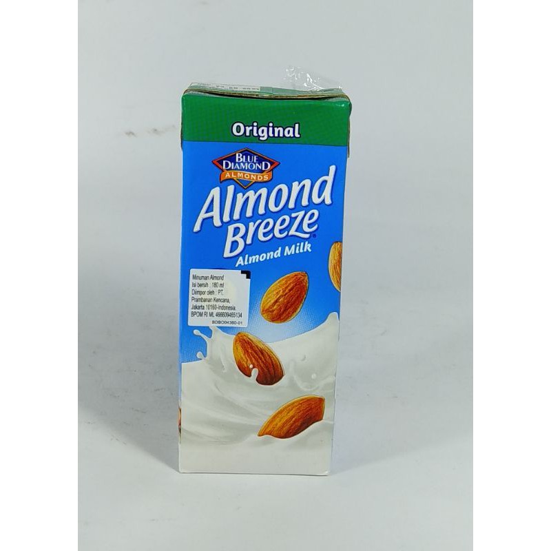 Jual Blue Diamond Almond Breeze Susu Almond 180ml Shopee Indonesia 6027