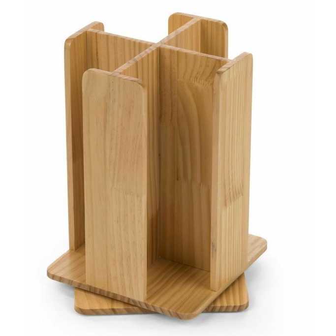 Jual Wooden Cup Holder Kayu Pinus Cup Minuman Plastik Cup Organizer ...
