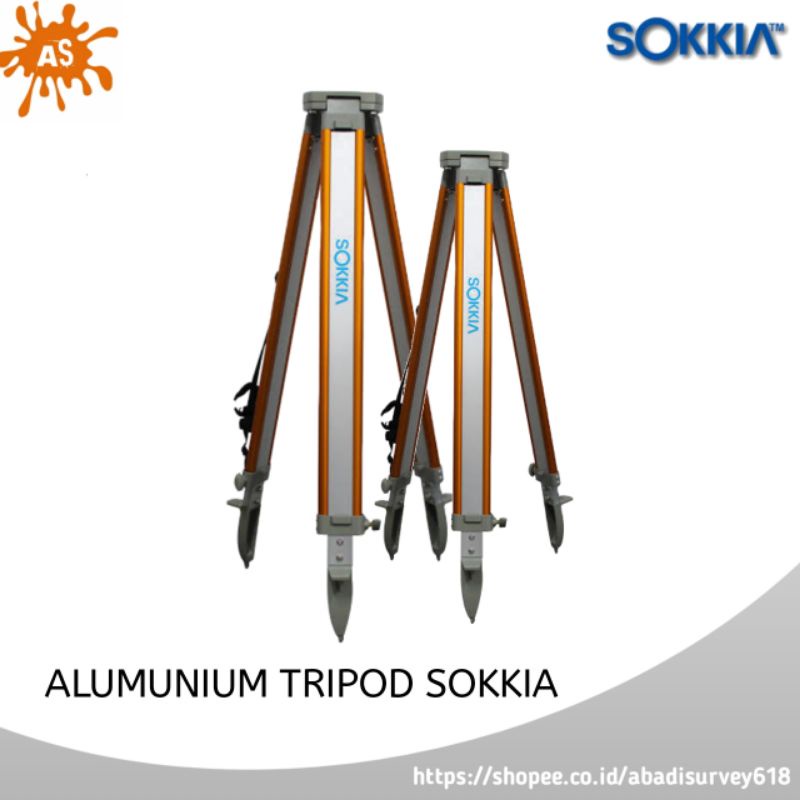 Jual jual alumunium tripod sokkia for total station / thedolite ...