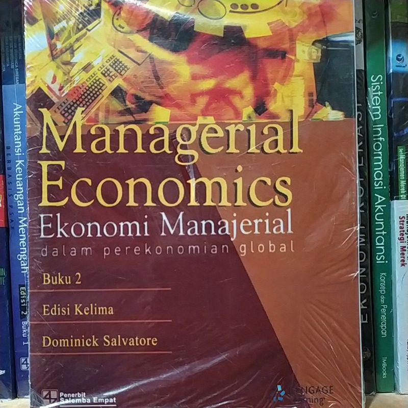 Jual MANAGERIAL ECONOMICS EKONOMI MANAJERIAL BUKU 2 - DOMINICK ...