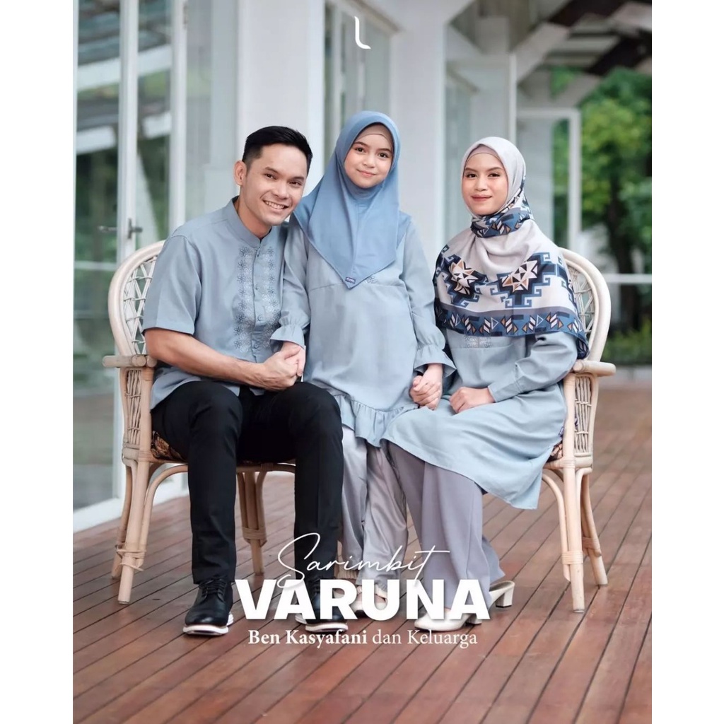 Jual SARIMBIT VARUNA ELZATTA/ BAJU COUPLE KELUARGA/ BUSANA MUSLIM