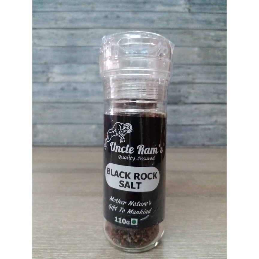 Jual Uncle Rams Himalayan Black Rock Salt Garam Hitam Kala Namak Btl ...