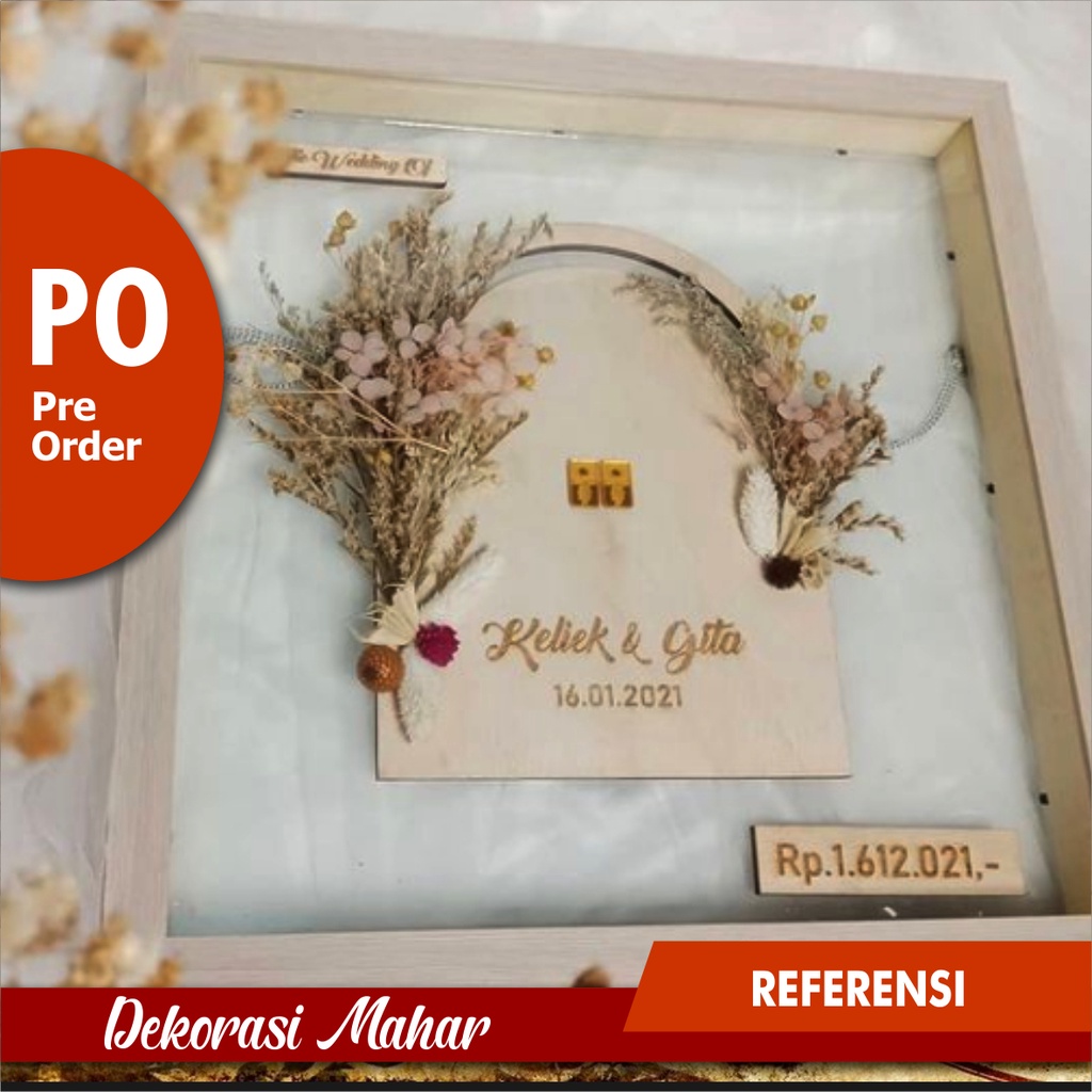 Jual (P11-14) Set Mahar Dekorasi mahar Bahan Ply Wood | Shopee Indonesia