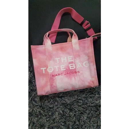 Marc Jacobs Pink The Tie Dye Small Tote Bag