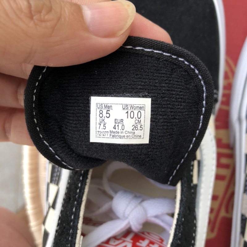 VANS OLDSKOOL CHECKERBOARD ORIGINAL BNIB 100 KODE DT IFC EHC