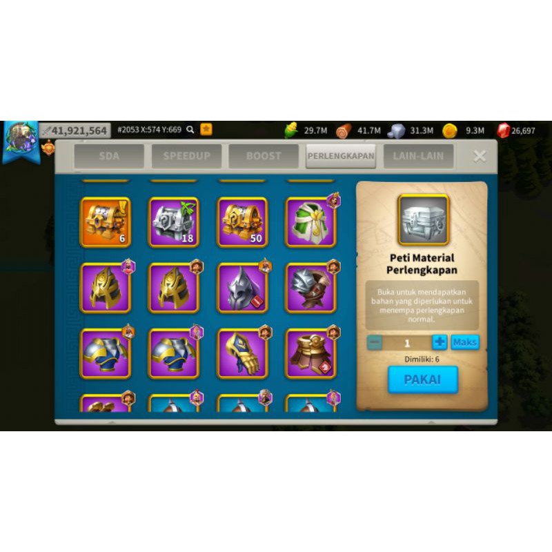 Jual Akun Rise Of Kingdom Shopee Indonesia