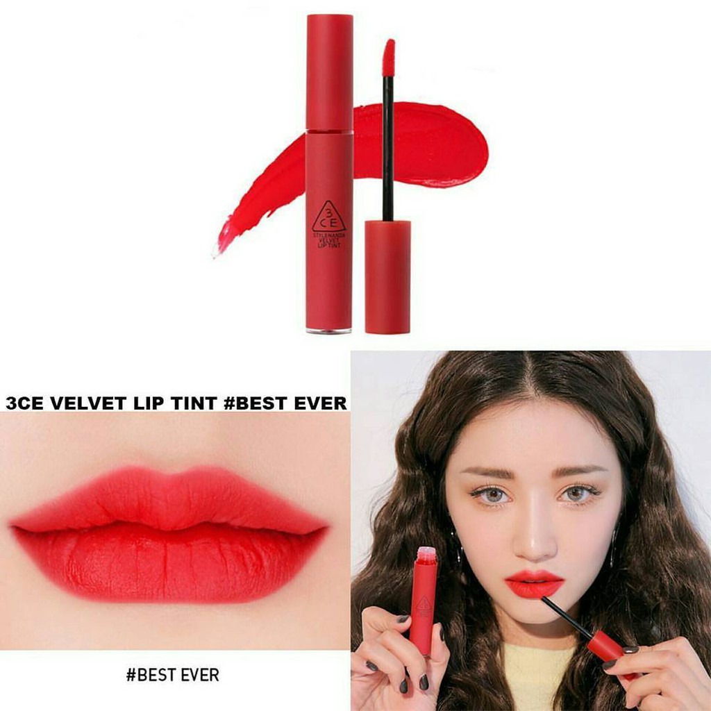 3CE VELVET LIP TINT #BESTEVER