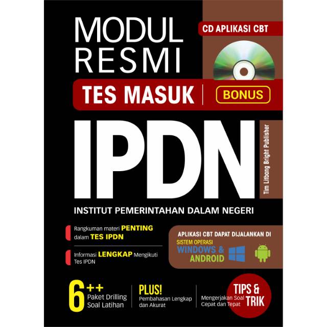 Jual modul resmi tes masuk ipdn shopee indonesia