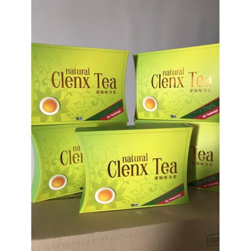 Jual Natural Clenx Tea 3g x 55 bks Ori Import Malaysia | Teh Pelangsing ...