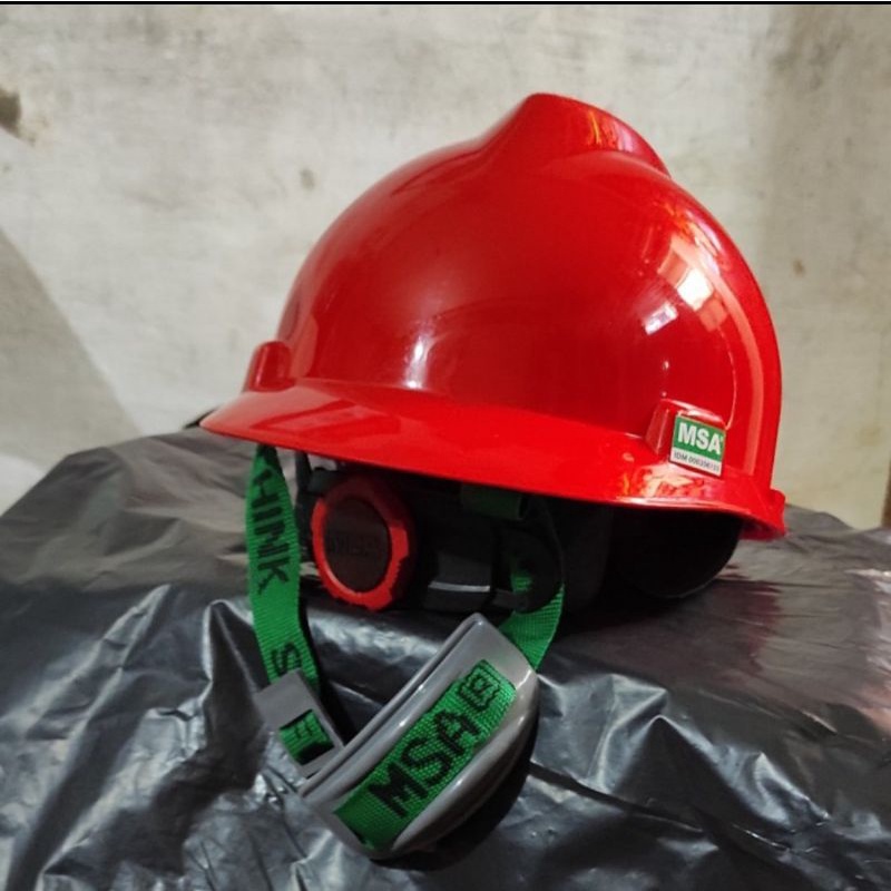 Jual Helm Proyek Msa Lokal Sni Safety Helmet Msa Fastrack Tali Dagu Shopee Indonesia