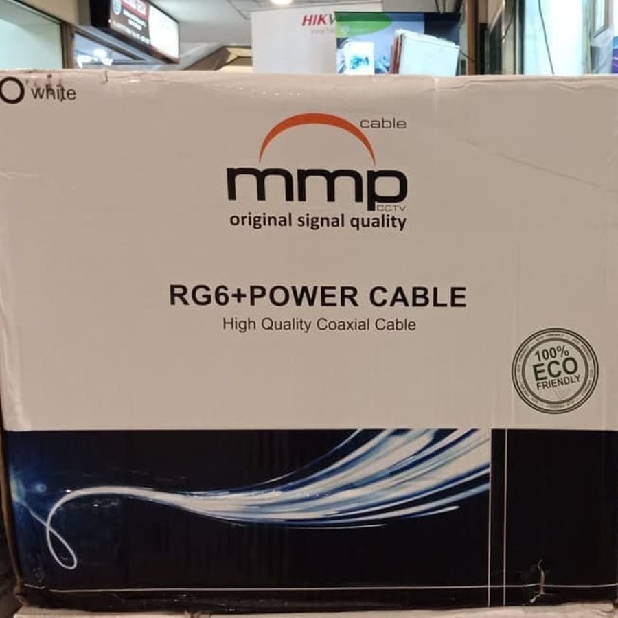 Jual Kabel CCTV / Coaxial MMP RG6 + Power per 1 Rol | Shopee Indonesia