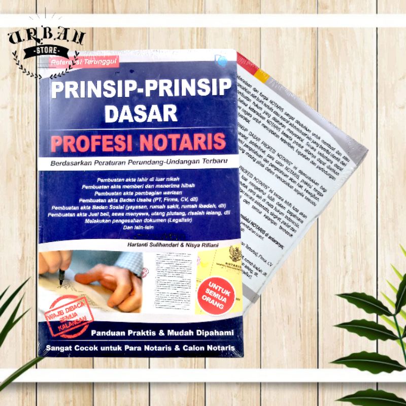 Jual Buku Prinsip Prinsip Dasar Profesi Notaris Shopee Indonesia Porn