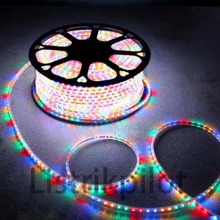 Jual LAMPU LED STRIP ROPE LED 3528 220v(1m~99m) RGB IP66 METERAN 6 ...