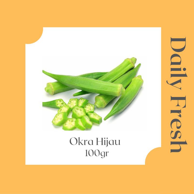 Jual Sayur Sayuran Segar Okra - Sayur Okra Hijau | Shopee Indonesia