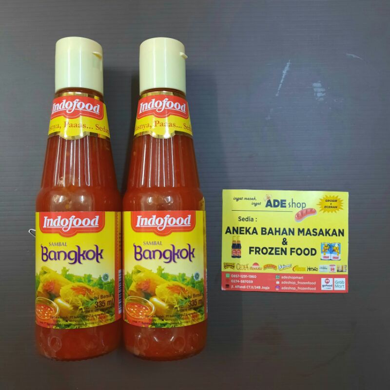 saus sambal bangkok indofood 335ml