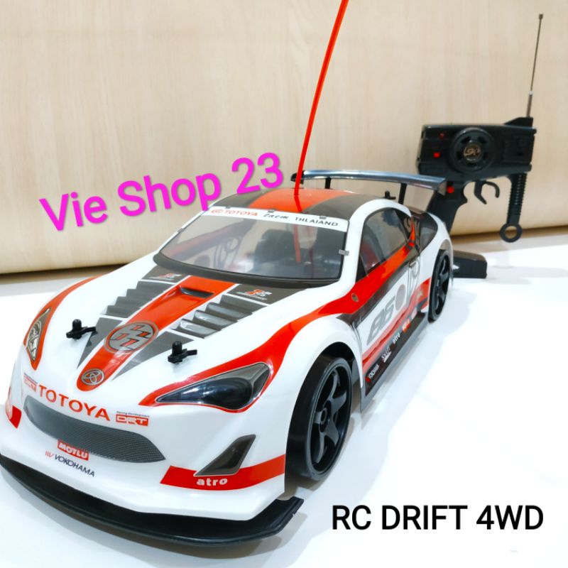 Jual Rc Racing Drift Besar Turbo Wd Mitsu Skala Drift Racing Car Shopee Indonesia