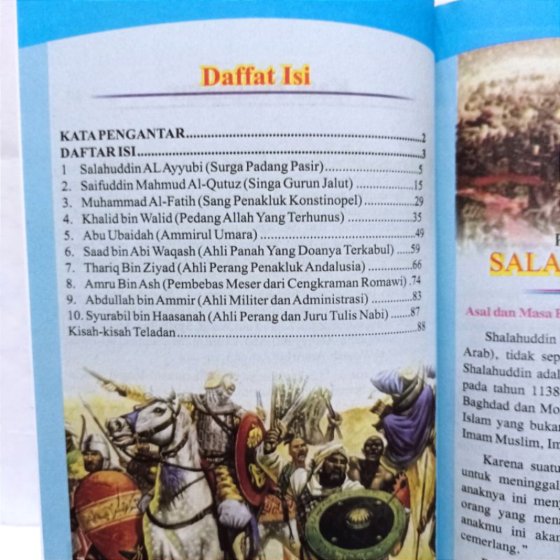 Jual BUKU ANAK ISLAMI LASKAR SURGA KISAH PANGLIMA PERANG ISLAM (DM ...