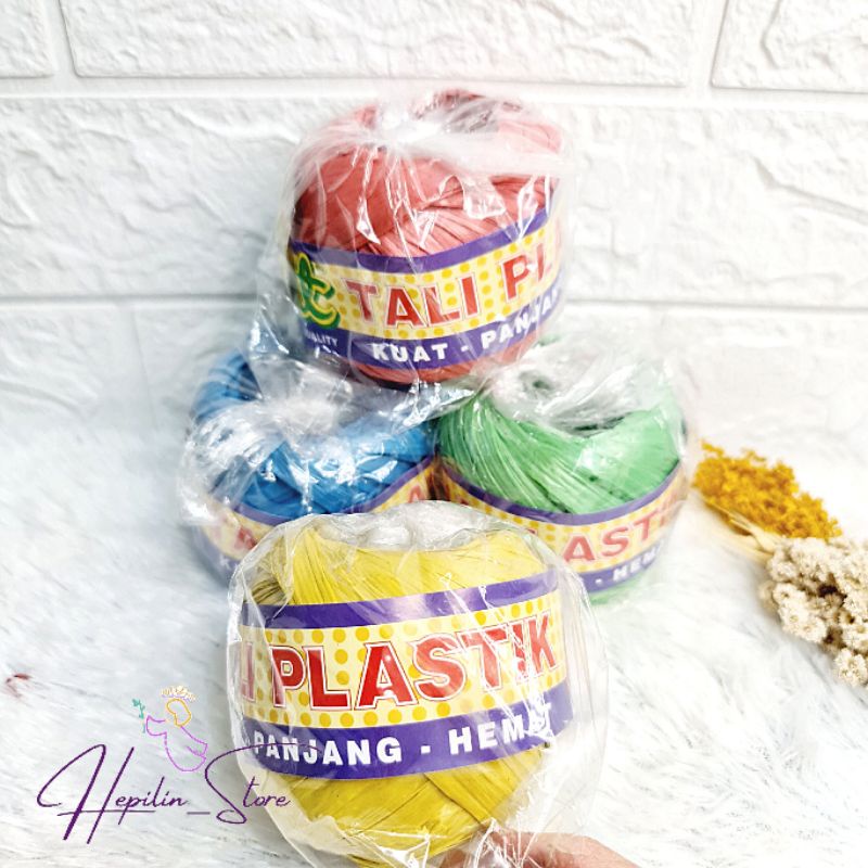 Jual Tali Rafia Mini Merk Pluit / Tali Plastik Mini Pluit | Shopee ...