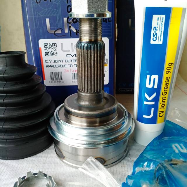 Jual As Roda Depan Bagian Luar As Kohel Cv Joint Luar Soluna Great Twincam Corolla Gl Shopee