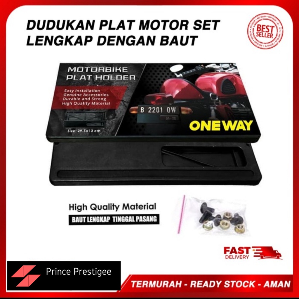 Jual PLAT MOTOR / PLAT NOMOR MOTOR / TEMPAT PLAT NOMOR MOTOR HIGH ...