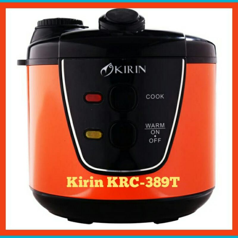 Jual RICE COOKER KIRIN KRC389T/Inner Pot Anti Lengket/Kapasitas 2liter