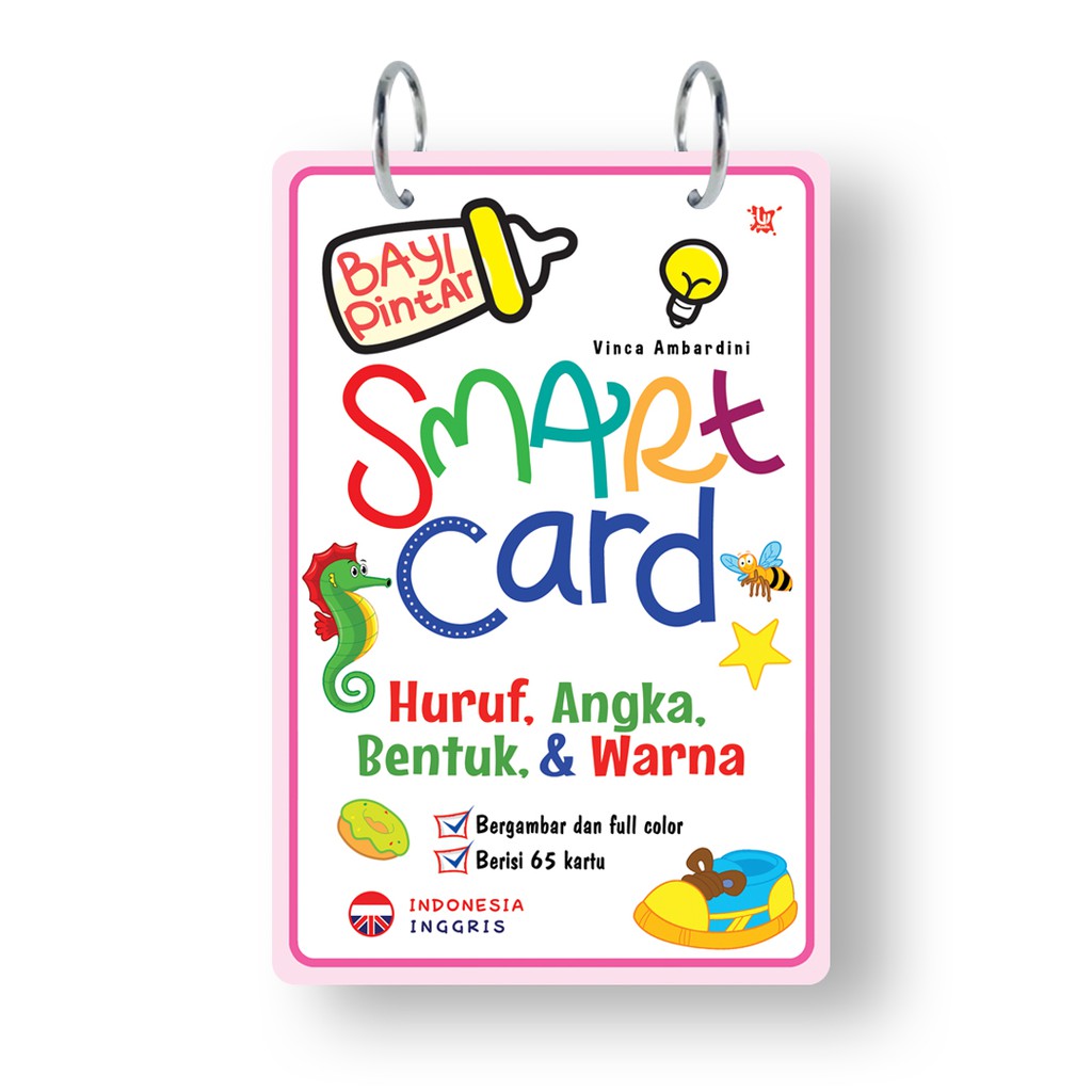 Jual Bayi Pintar Smart Card : Huruf, Angka, Bentuk & Warna ORIGINAL ...