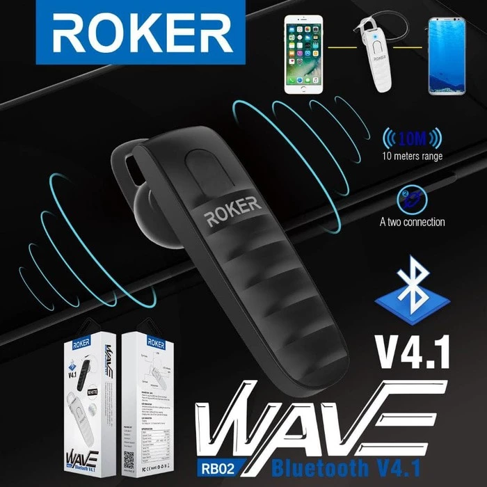 Handsfree / Earphone /headset Bluetooth ROKER WAVE