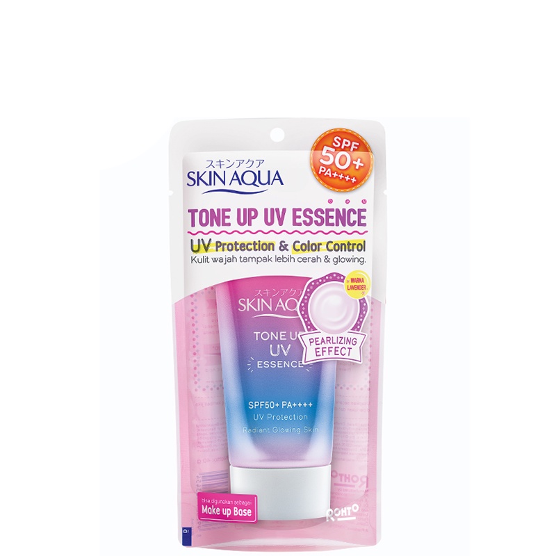 Jual Skin Aqua Tone Up Sunscreen Violet 40 gr | Shopee Indonesia