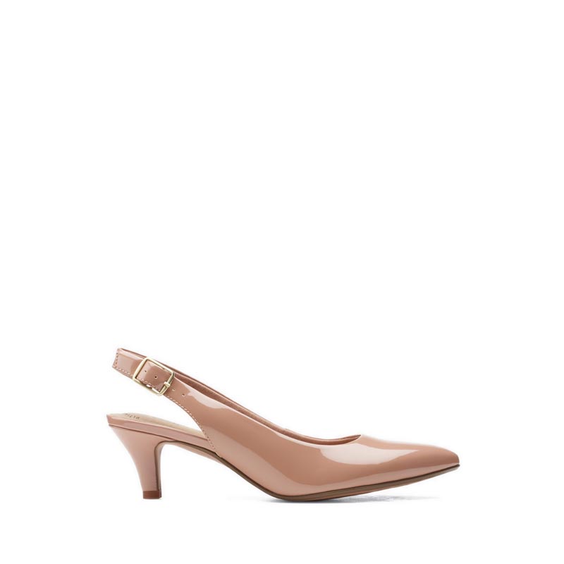 Clarks Linvale Crown 2 colours, black in wide – Tanda Shoes
