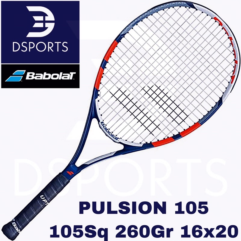 Jual Babolat Pulsion 105 260gr Red 260 g Racket Tennis