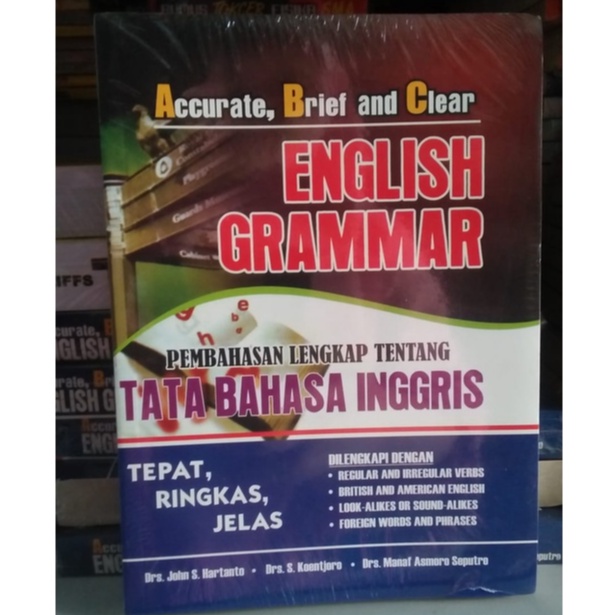 Jual BUKU ENGLISH GRAMMAR PEMBAHASAN LENGKAP TENTANG TATA BAHASA ...