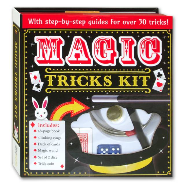Jual Magic Tricks Kit (With Step-by-step Guides For Over 30 Tricks ...