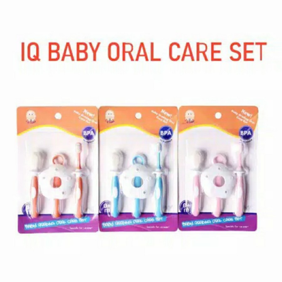 Jual IQ Baby Grading Oral Care Set Shopee Indonesia