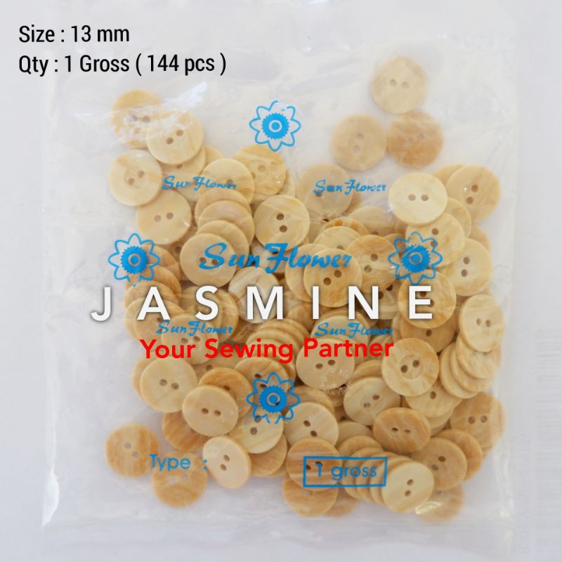 Jual Kancing Motif Kayu 13 mm ( per gross ) | Shopee Indonesia